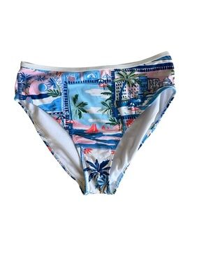 Time and Tru Hi-Rise Bikini Bottoms Size M